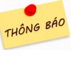 Thông báo thời gian tổ chức hội thảo 