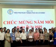 VIỆN PASTEUR THÀNH PHỐ HỒ CHÍ MÌNH ẤM ÁP TRAO QUÀ TẾT, GỬI GẮM TÌNH CẢM ĐẾN ĐOÀN VIÊN, NGƯỜI LAO ĐỘNG CÓ HOÀN CẢNH KHÓ KHĂN